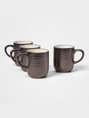 15oz Barnet Bronze Stoneware Mug - Threshold™