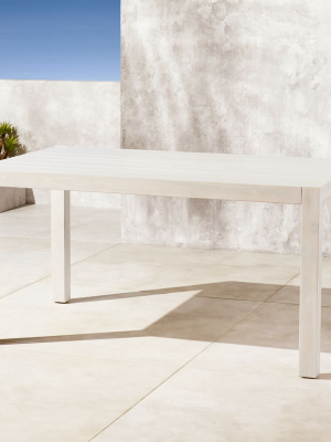 Matera Whitewash Dining Table