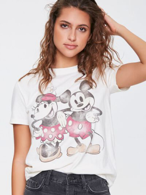 Mickey & Minnie Mouse Graphic Tee