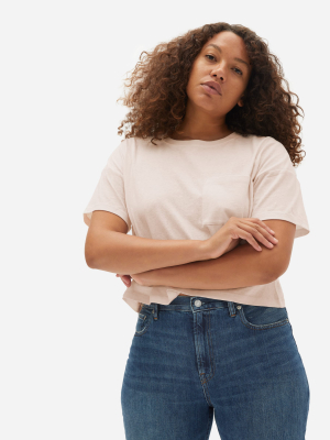 The Recotton Cropped Pocket Tee