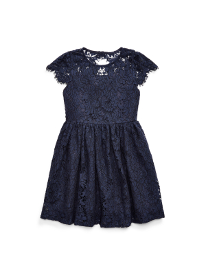 Lace Fit-and-flare Dress