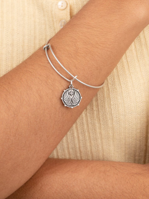 Guardian Angel Wings Charm Bangle