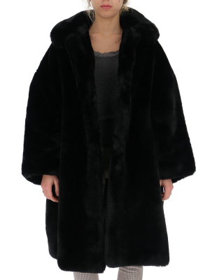 Comme Des Garçons Faux Fur Coat