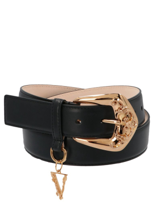 Versace V Charm Baroque-buckle Belt