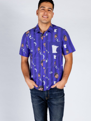 The Adam Thielen | Purple Hawaiian Shirt