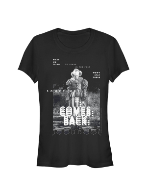 Junior's It Chapter Two Chapter Two Pennywise Glitch T-shirt