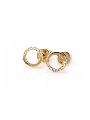 Zofia Day 50/50 Circle Studs