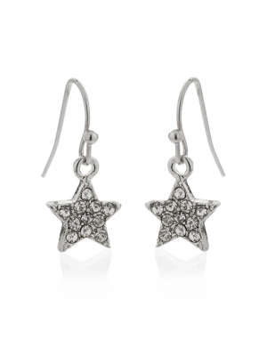 Diamante Star Earrings