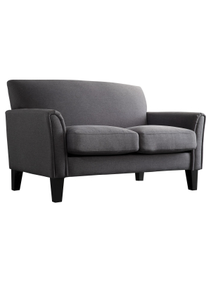 Metropolitan Loveseat Charcoal - Inspire Q