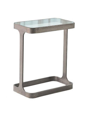 Saddle Table Natural Iron