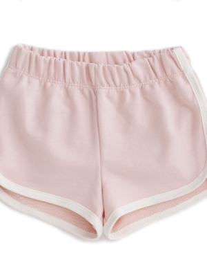 French Terry Shorts - Solid Pink