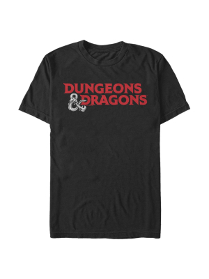 Men's Dungeons & Dragons Bold Logo T-shirt