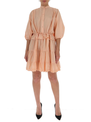 See By Chloé Ruffled Shirt Dress