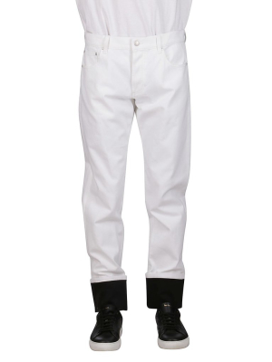 Alexander Mcqueen Straight Leg Jeans