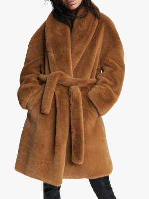 Bijou Faux Fur Coat