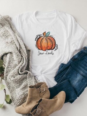 Save Lands Pumpkin Tee