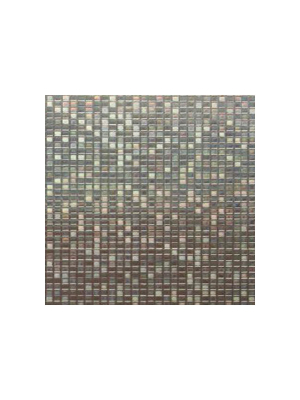 Roommates Large Mosaic Window Film Brown