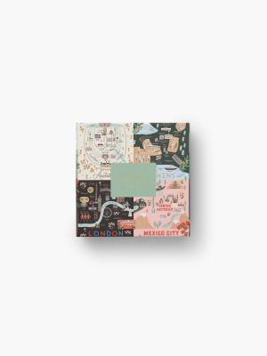 Rifle Paper Co. Maps Jigsaw Puzzle