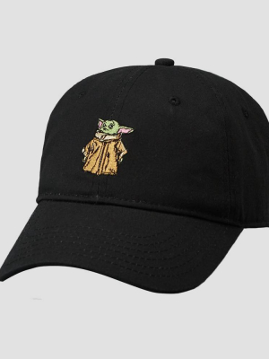 Women's Star Wars Cotton Twill Baseball Hat - Black One Size