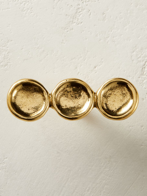 Button Brass Knob