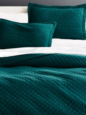 Dagny Teal Bedding