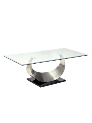 Juliana Coffee Table Silver/black - Iohomes