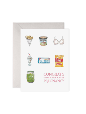 Preggie Snacks Card