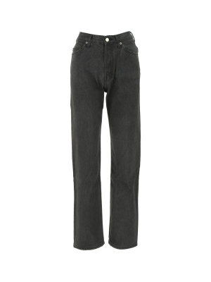 Ambush High Waisted Straight Leg Jeans