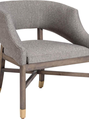 Wyatt Dining Chair, Modern Tweed