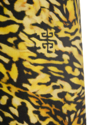 Givenchy Animal Print Oversized Shirt