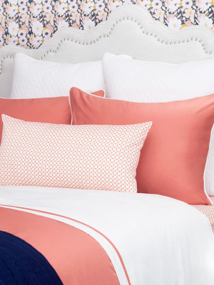 Coral Hayes Nova Duvet Cover