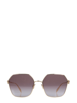 Alexander Mcqueen Eyewear Oversized Frame Sunglasses