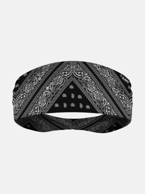 Black Classic Bandana Headband