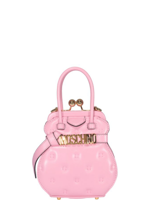 Moschino Logo Top Handle Bag