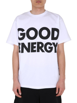 Moschino Slogan Printed T-shirt