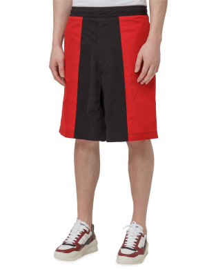 Ami Two-tone Bermuda Shorts