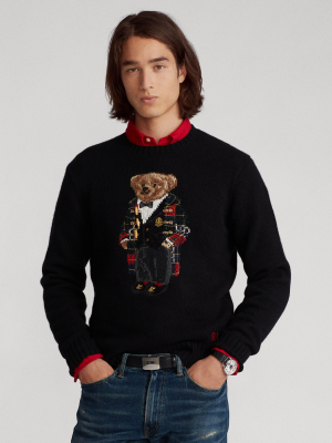 Duffel Coat Polo Bear Sweater