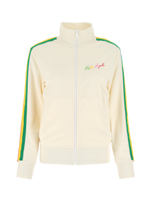 Palm Angels Miami Logo Embroidered Track Jacket