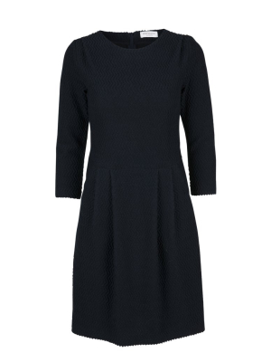 Diona Wool Dress Midnight