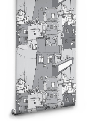 Rio Boutique Wallpaper In Grey By Milton & King