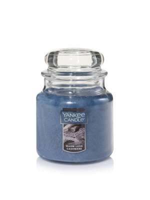 14.5oz Glass Jar Warm Luxe Cashmere Candle - Yankee Candle