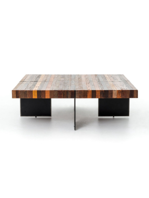 Alec Coffee Table In Natural Peroba