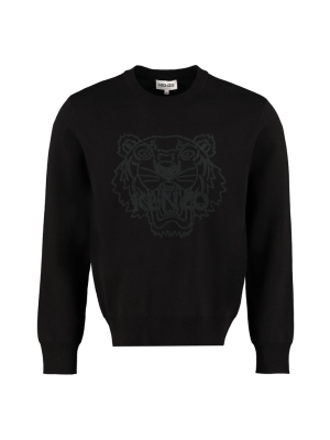 Kenzo Tiger Embroidered Sweater