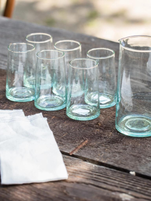 Recycled Glassware Pitcher