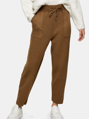 Khaki Ovoid Sweatpants