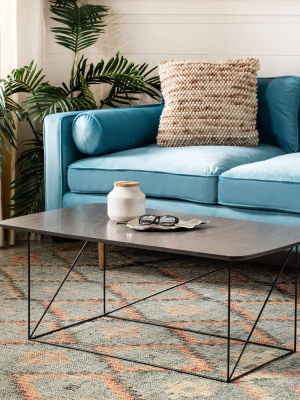 Rylee Rectangle Coffee Table - Safavieh