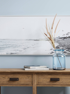 24" X 47" Beach Scene Framed Canvas - Threshold™