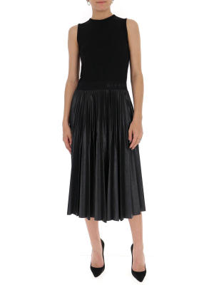 Givenchy Pleated Midi Dress