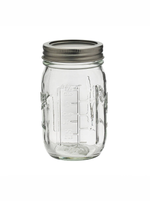 Mason Craft & More 16oz Set Of 8 Canning Jars