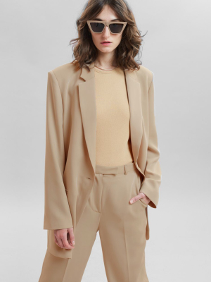 Isla Tailored Trousers - Natural